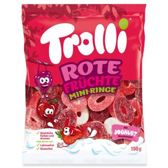 Trolli Rote früchte ringe mini