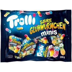 Trolli Saure glühwürmchen minis